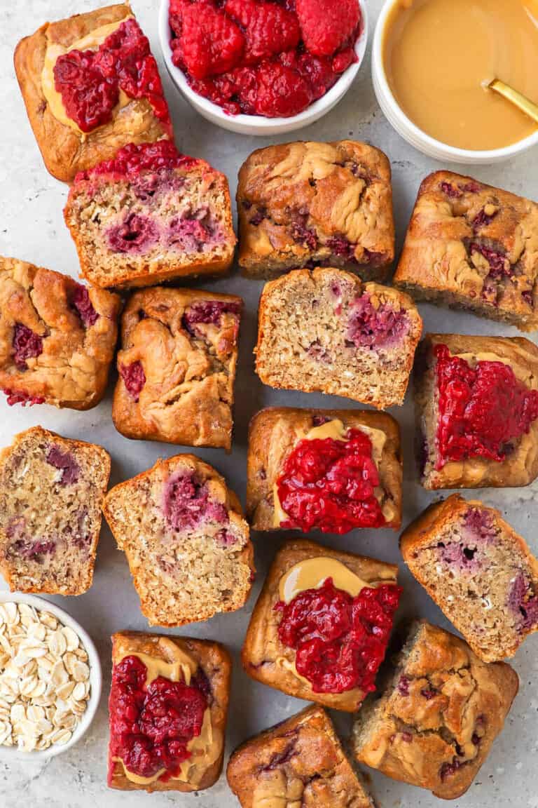Healthy Peanut Butter and Jelly Banana Bread Goodness Avenue