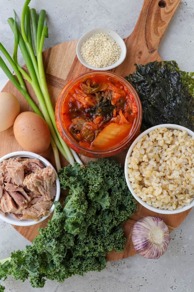Healthy Tuna Kimchi Fried Rice Goodness Avenue