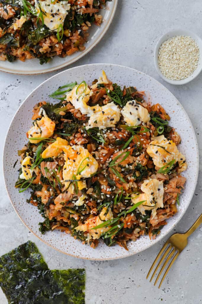 Healthy Tuna Kimchi Fried Rice Goodness Avenue