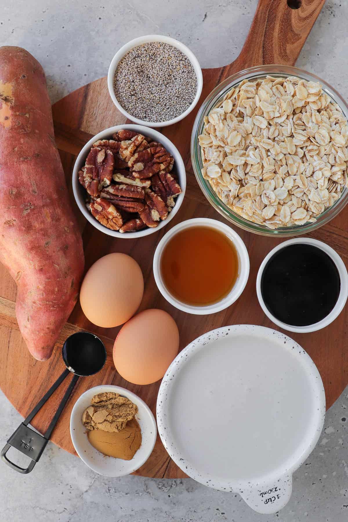 Ingredients for the recipe.