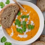 Roasted Carrot and Swede Soup