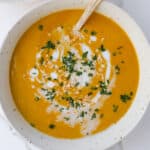 Carrot Ginger Lentil Soup