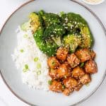 Honey Garlic Tofu & Broccoli