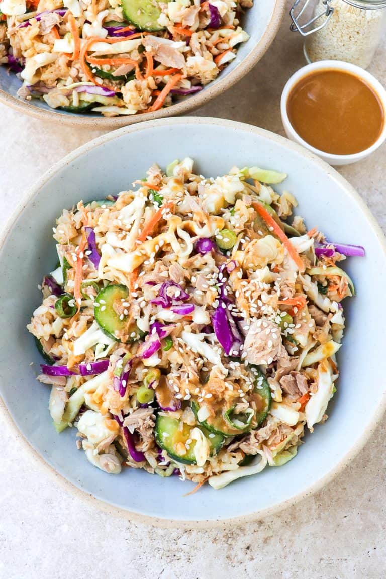 Tuna Cabbage Salad Goodness Avenue