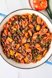 Ground Beef & Sweet Potato Skillet – Goodness Avenue