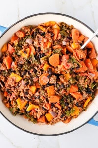 Ground Beef & Sweet Potato Skillet – Goodness Avenue