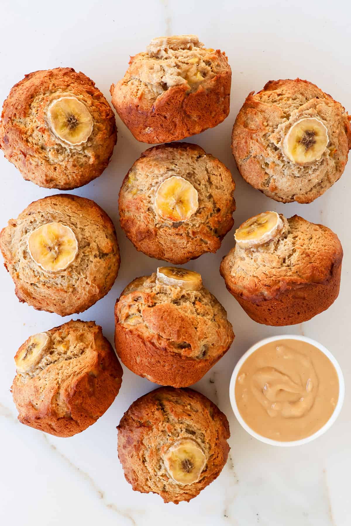 Buckwheat banana muffins.
