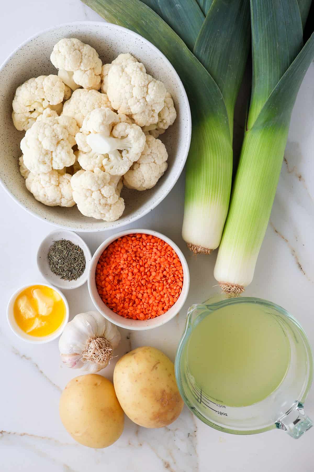 Ingredients show to make the recipe.