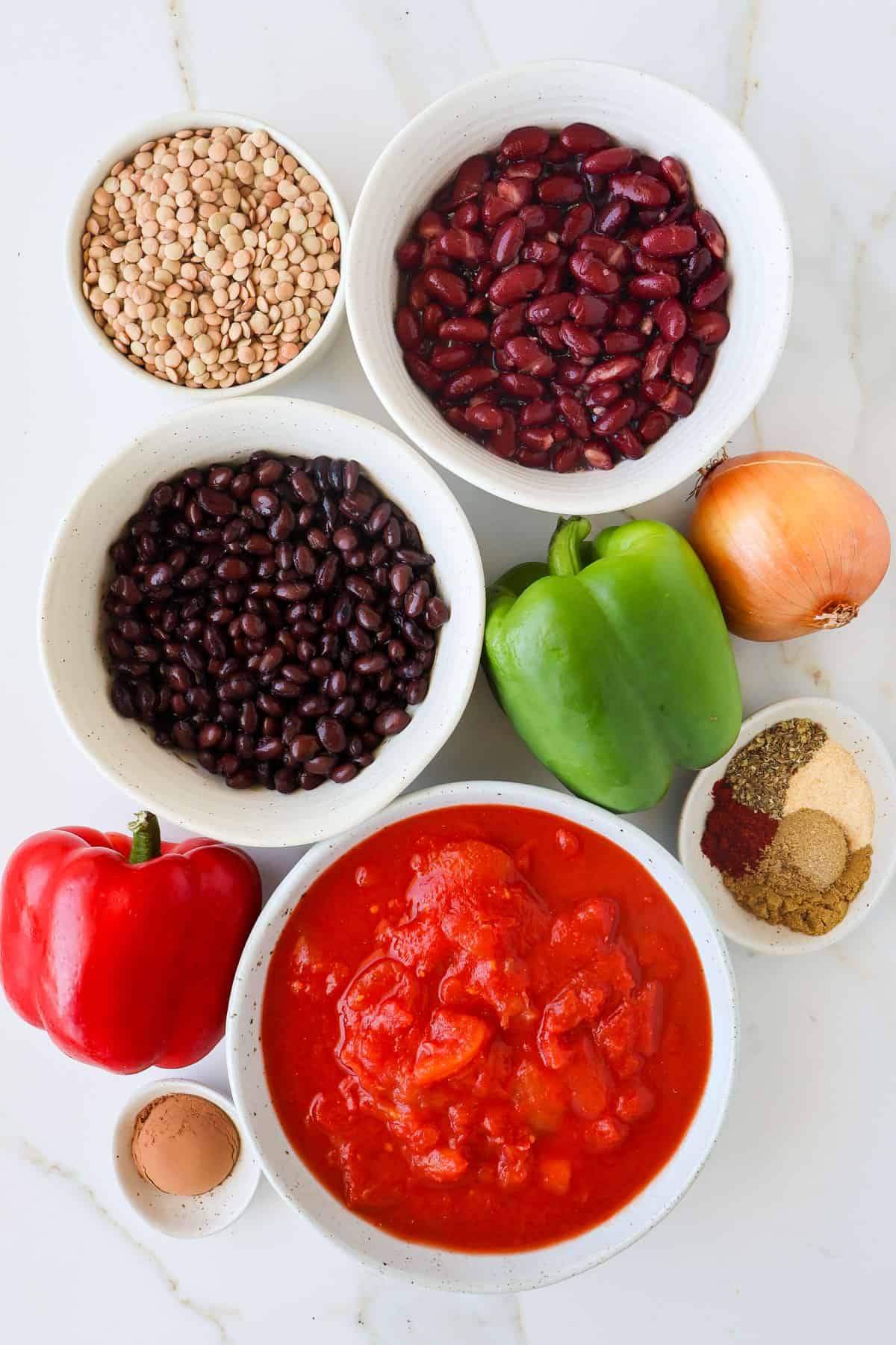 Ingredients shown to make the recipe.